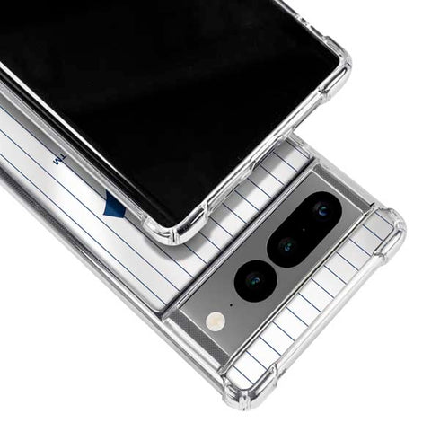 MLB New York Yankees Home Jersey Google Pixel 7 Pro Clear Case